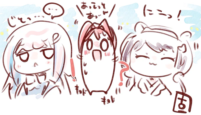 この空気感を作れるのはアンジュだけ(褒め言葉) #さんばか4周年 