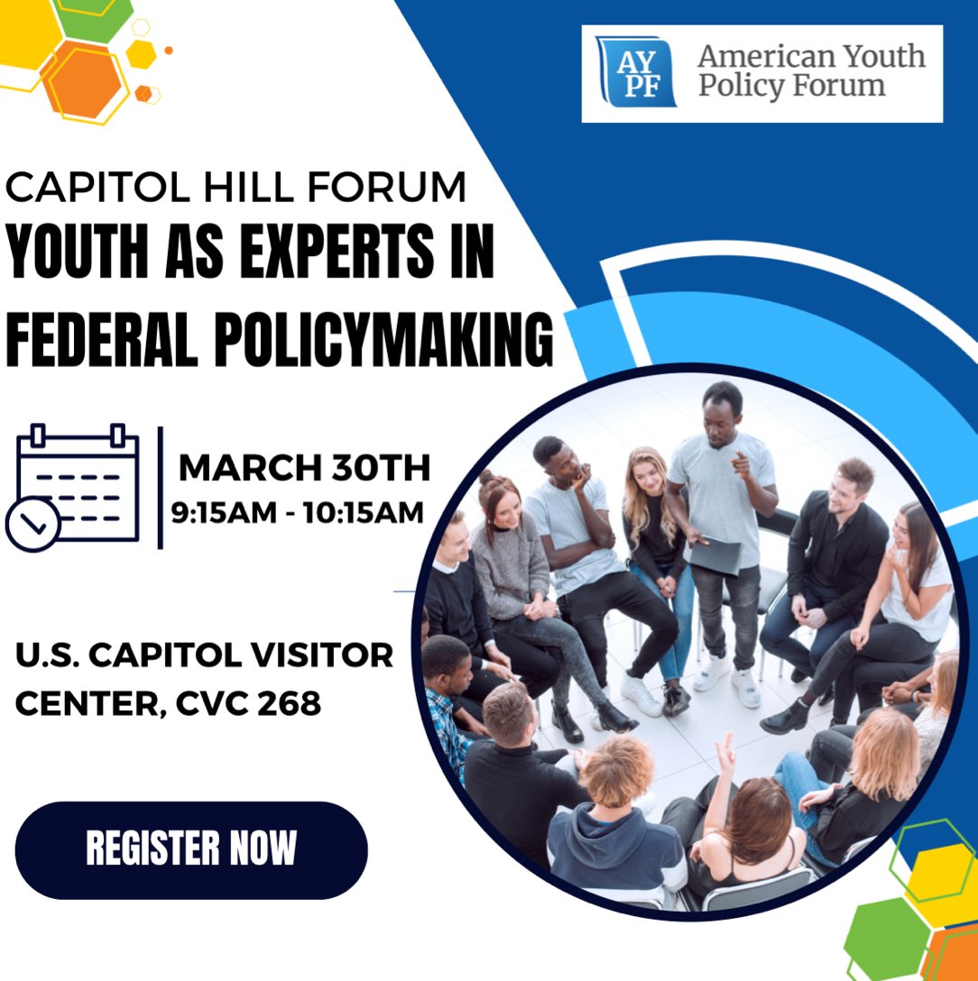 AYPF_Tweets's tweet photo. Join us to explore specific, practical approaches to sustained and meaningful engagement with young people! 
https://t.co/zTKkjTowN2
#YOUTH #POLICY https://t.co/cdADx4sY2i
