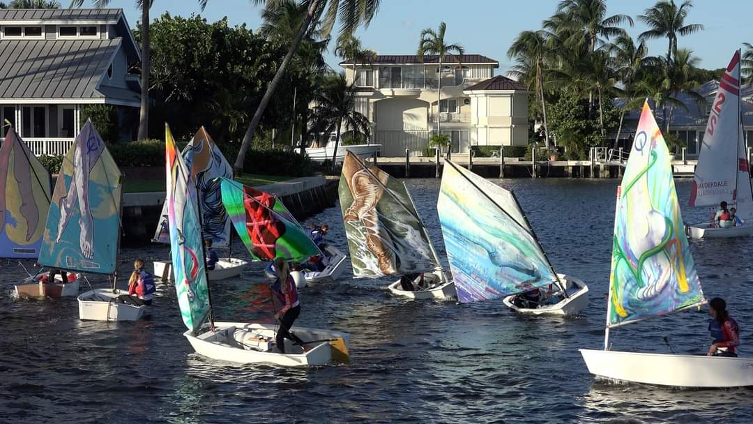 Mark Your Calendar for April 7, '23 📆 #StreetArtRegatta, a celebration of original #artworks by local &amp; national #artists painted on sail canvas, returns at the #LauderdaleYachtClub East Lawn, 1725 Southeast 12th Street #Fort Lauderdale, #FL 3331. Register <a href="/eventbrite/">Eventbrite</a>, it's FREE