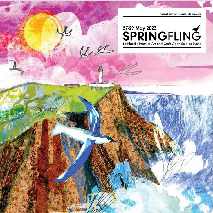 spring_fling's tweet photo. Our luscious Spring Fling brochure is now released! You'll find it in galleries and shops and other venues around the region. Or you can have a copy mailed directly to you - go to https://t.co/8I8AuLRtEW

#SF2023 #springflingopenstudios #openstudios #dumfriesandgalloway https://t.co/vrVQf9W3Af