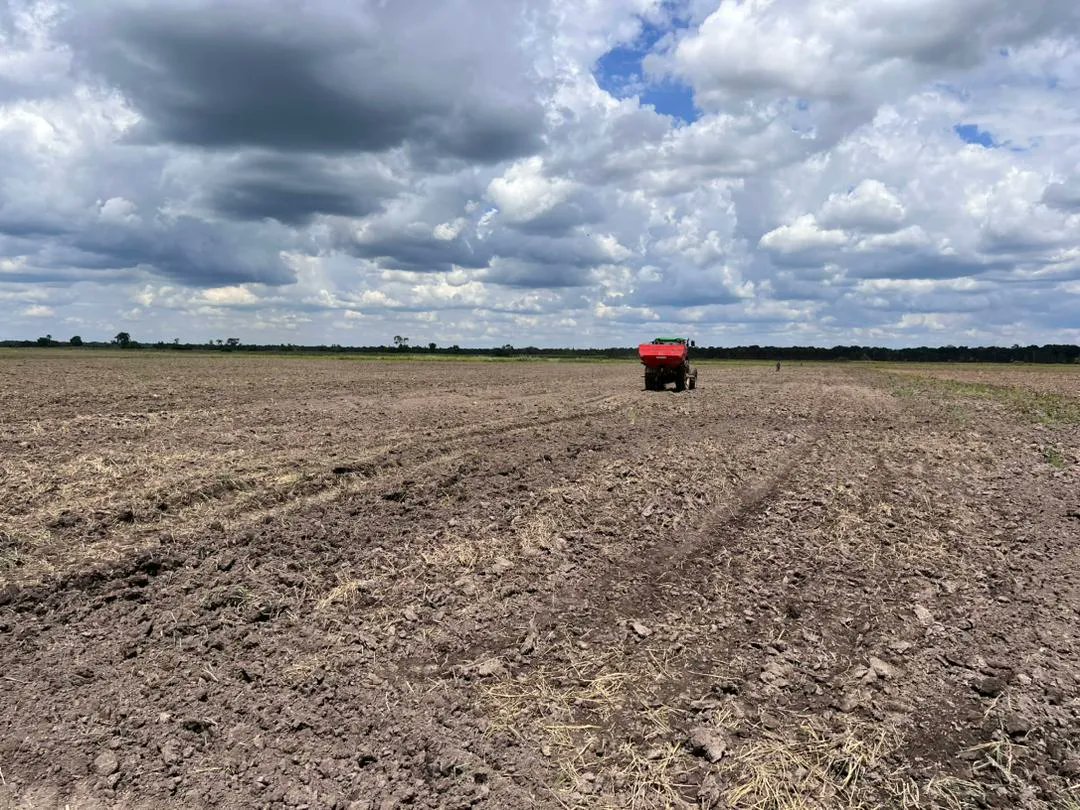 One of the <a href="/ecostim/">EcoStim</a> Team attived in #Tanzania today to supervise application of EcoCereal on Wheat for a new client.