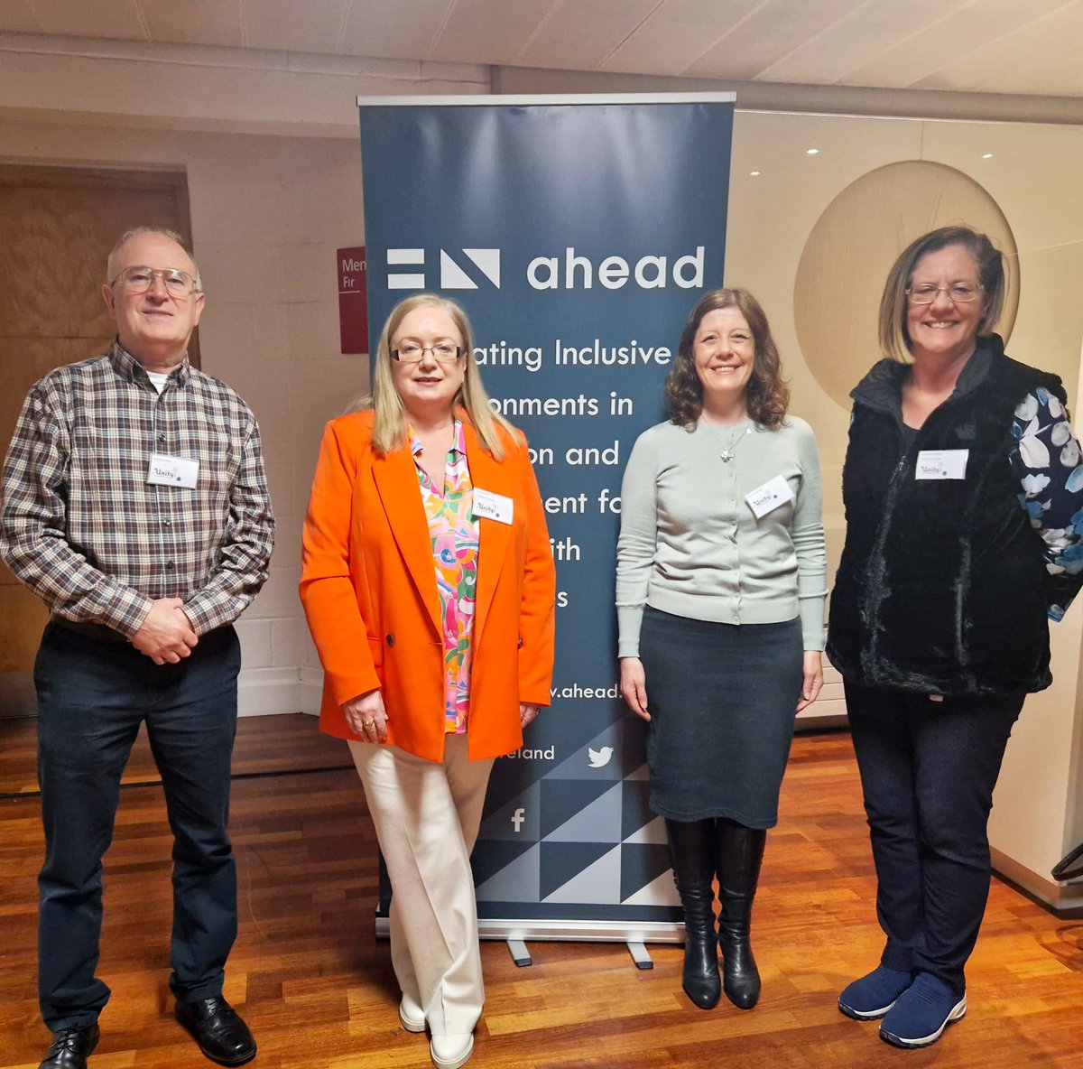 GalwayAccess's tweet photo. Delighted to be at the @aheadireland conference today outlining the Crowd4Access @uniofgalway footpath mapping initiative with @insight_centre to improve the accessibility of our campus #AHEAD2023 https://t.co/FykELvcUCp