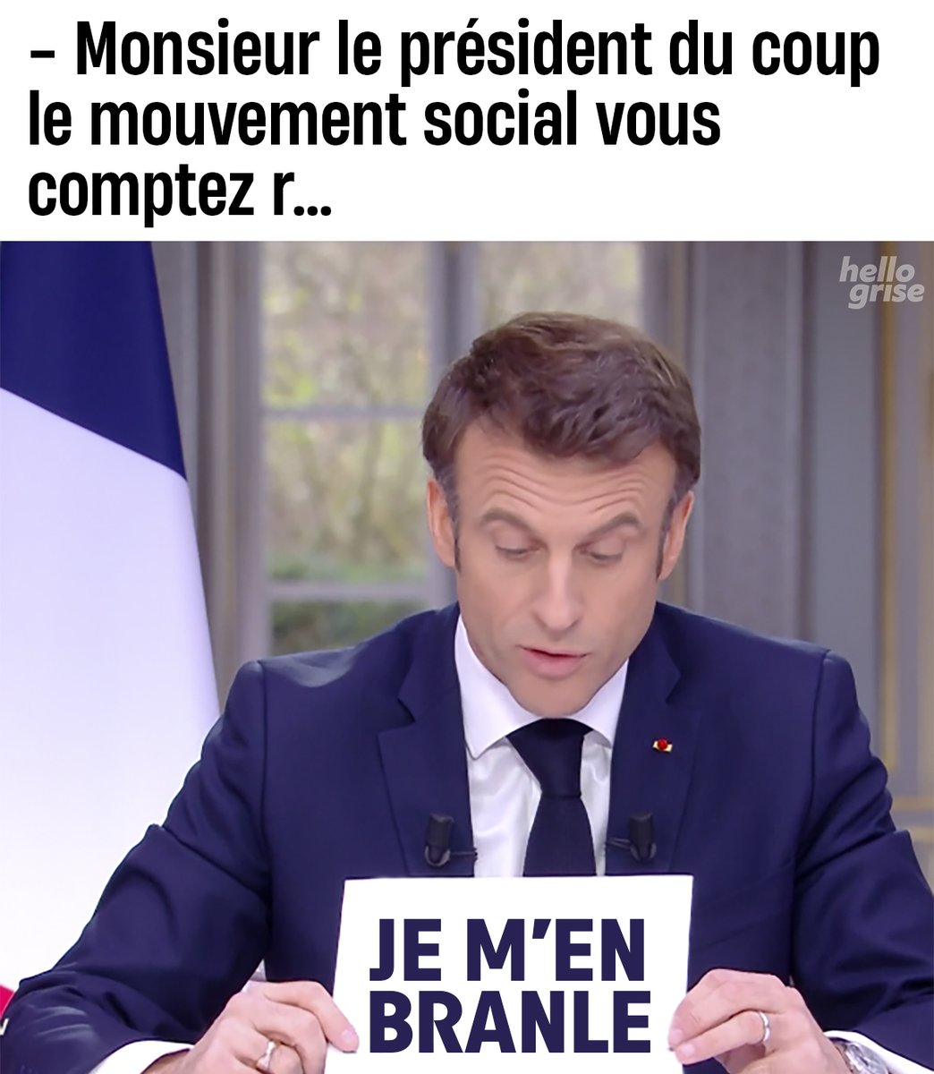 hellogrise's tweet photo. Pour ceux qui ont pas envie de regarder, résumé :

#Macron13h https://t.co/VWM51UID6Q