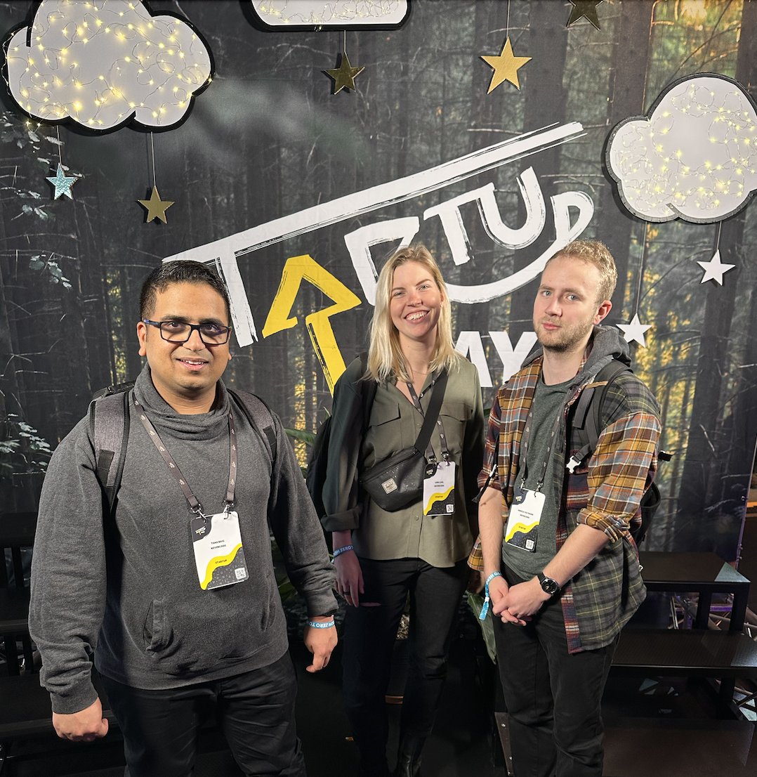 Liina Laul (@liinalaul) on Twitter photo Collected some inspiration, 🍬 and 🍦 with <a href="/tahatesser/">Taha Tesser</a> and <a href="/sC_Arnold/">Arnold Veltmann</a> at <a href="/startupdayfest/">sTARTUp Day</a> ⚡ Collected some inspiration, 🍬 and 🍦 with <a href="/tahatesser/">Taha Tesser</a> and <a href="/sC_Arnold/">Arnold Veltmann</a> at <a href="/startupdayfest/">sTARTUp Day</a> ⚡