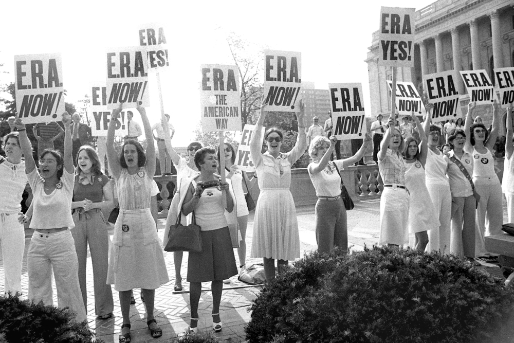 Today marks the 51st anniversary of Congress passing the Equal Rights Amendment, which was first was introduced in 1923 &amp; was passed in 1973. However, several states refused to ratify the ERA, &amp; it failed to become law. To this date, Georgia still hasn't ratified the ERA.