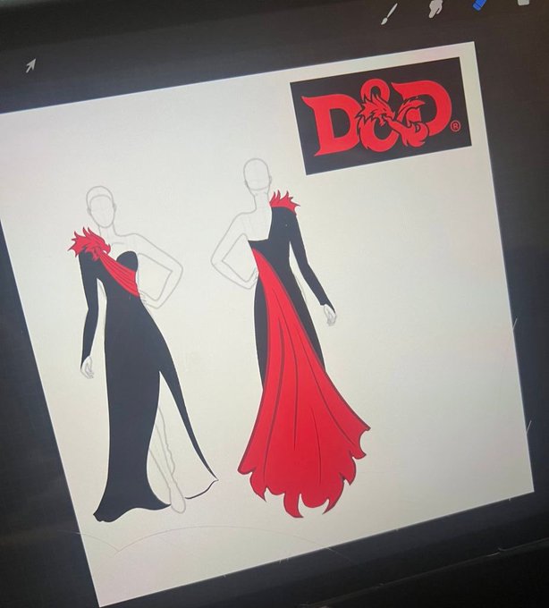 Keeping busy, long day ahead to complete the @Wizards_DnD dress for the @DnDfilmUK premiere tomorrow<a class="tags" target="_blank" title="On Twitter" href="/?out=eyJ0eXAiOiJKV1QiLCJhbGciOiJIUzUxMiJ9.eyJpYXQiOjE3MjA3MjgzMzMsImlzcyI6InR3cG9ybnN0YXJzLmNvbSIsIm5iZiI6MTcyMDcyODMzMywiZXhwIjoxNzUyMjY0MzMzLCJyZWRpcmVjdF91cmwiOiJodHRwczovL3R3aXR0ZXIuY29tL1dpemFyZHNfRG5EIn0.wu9ZqWlIsh0-Mr0o1P_8w9doqoBR4RG8T57IDHg2VbMqNYHaC_XT7_-Pamc5cznefo5LLDNywY9YaHpw2q8Vxg">@Wizards_DnD</a><a href="/tag/bullettrainmovie"class="tags"><span>#bullettrainmovie</span></a><a href="/tag/experience4dx"class="tags"><span>#experience4dx</span></a>
