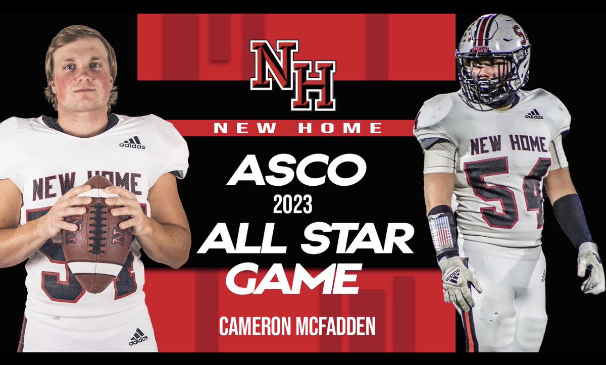 Congratulations to <a href="/Cameron54_/">Cameron Mcfadden</a>  and his selection to the ASCO Bowl!