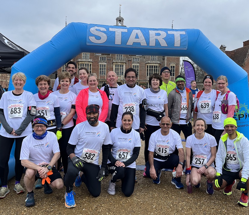 A team of staff from the James Paget completed the Blickling half marathon on Sunday, raising hundreds of pound for our hospital charity’s Robot Appeal in the process.

Read more here and donate: jpaget.nhs.uk/news-media/new…