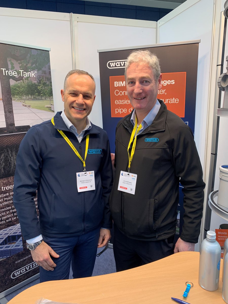 We had a great day exhibiting at the National Construction Summit yesterday at the Sport Ireland Campus in Blanchardstown. Thanks to everyone who came along and chatted to us!

If you would still like support on your next project, get in touch at projects.ie@wavin.com.