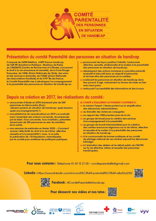 Telethon_France's tweet photo. #Revendication Le Comité #Parentalité a dévoilé ce mardi 10 impulsions majeures auprès des pouvoirs publics

Le but : améliorer l’effectivité du droit à la vie intime, affective, sexuelle et la parentalité pour les personnes en situation de #handicap

https://t.co/1ZJB1Phnum https://t.co/ITlhfvqZE9