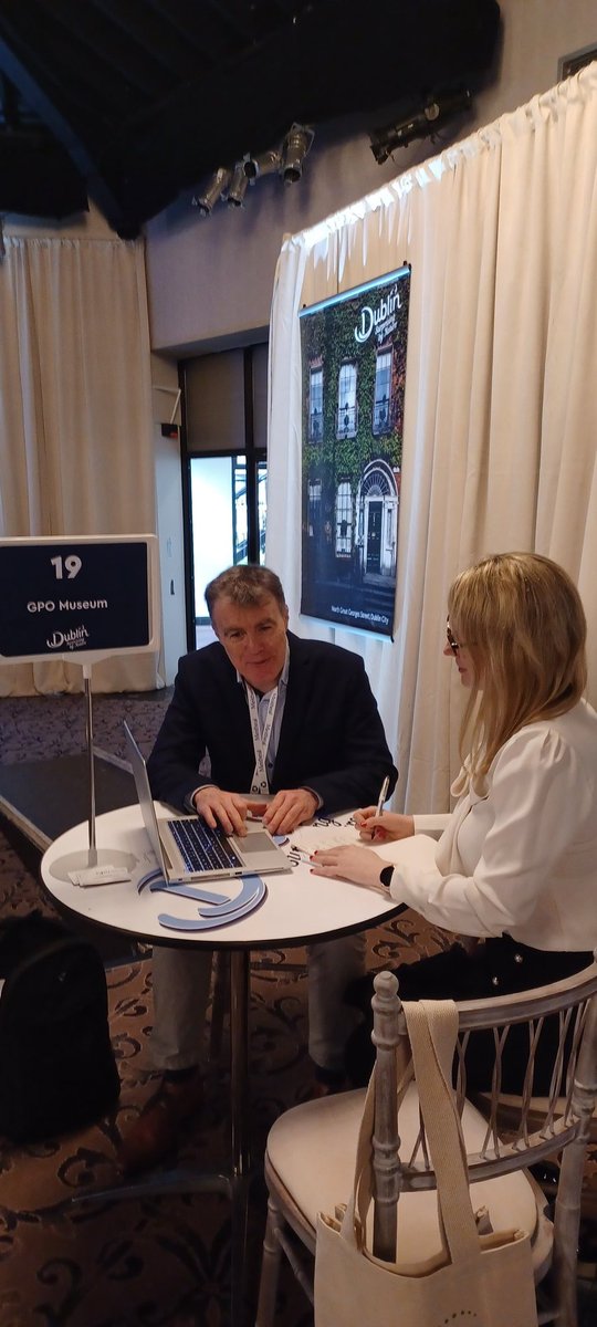 gpowithistory's tweet image. Another busy and productive day of meetings at #Meitheal2023 @GleneagleHotel  in #Killarney. Thanks to the team @Failte_Ireland for organising #LoveDublin