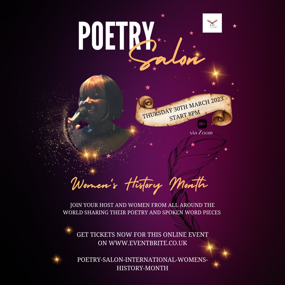 Celebrating International Women’s History Month, our talented international guest artists. 

#poetry #poetryspokenword #poetrylovers #spokenword #writing #writingcommunity #poetrycommunity #spokenwordpoetry
