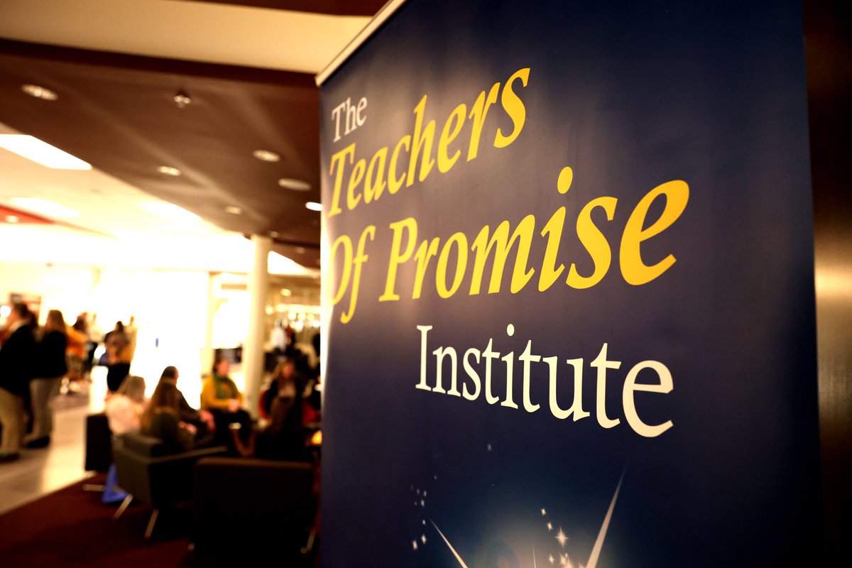 How could you not get excited about <a href="/TeachersPromise/">Teachers of Promise Institute</a> and <a href="/wadewhitehead/">𝕎𝕒𝕕𝕖 𝕎𝕙𝕚𝕥𝕖𝕙𝕖𝕒𝕕</a> <a href="/ABC_EdD/">Alex Carter, Ed.D</a> who will be celebrating 104 future teachers from 23 colleges this weekend! #teachersofpromise #topinstitute