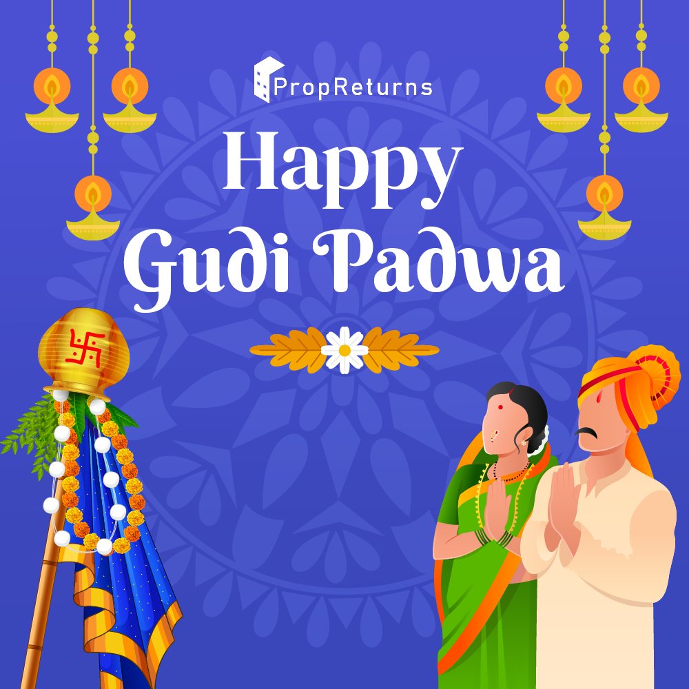 PropReturns's tweet photo. @PropReturns wishes everyone a very happy #gudipadawa! 🚩
May this #newyear bring a multitude of opportunities for successful #investments, #highreturns, and #businessgrowth. 🏙
.
.
.
#propreturns #realestateinvesting #MONEY #festival #India https://t.co/WLSbI2Bzgw