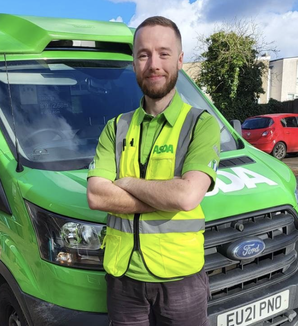 Asda on Twitter "A big thank you to home shopping driver Cammy from
