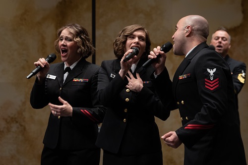 The US Navy Band's official chorus, the Sea Chanters, perform free at the Pier Amphitheater on Saturday, March 25 at 6:00 p.m.  The ensemble performs a variety of music ranging from sea chanteys, to opera, Broadway & contemporary music.  #Oceanside navyband.navy.mil/ensembles/sea-…