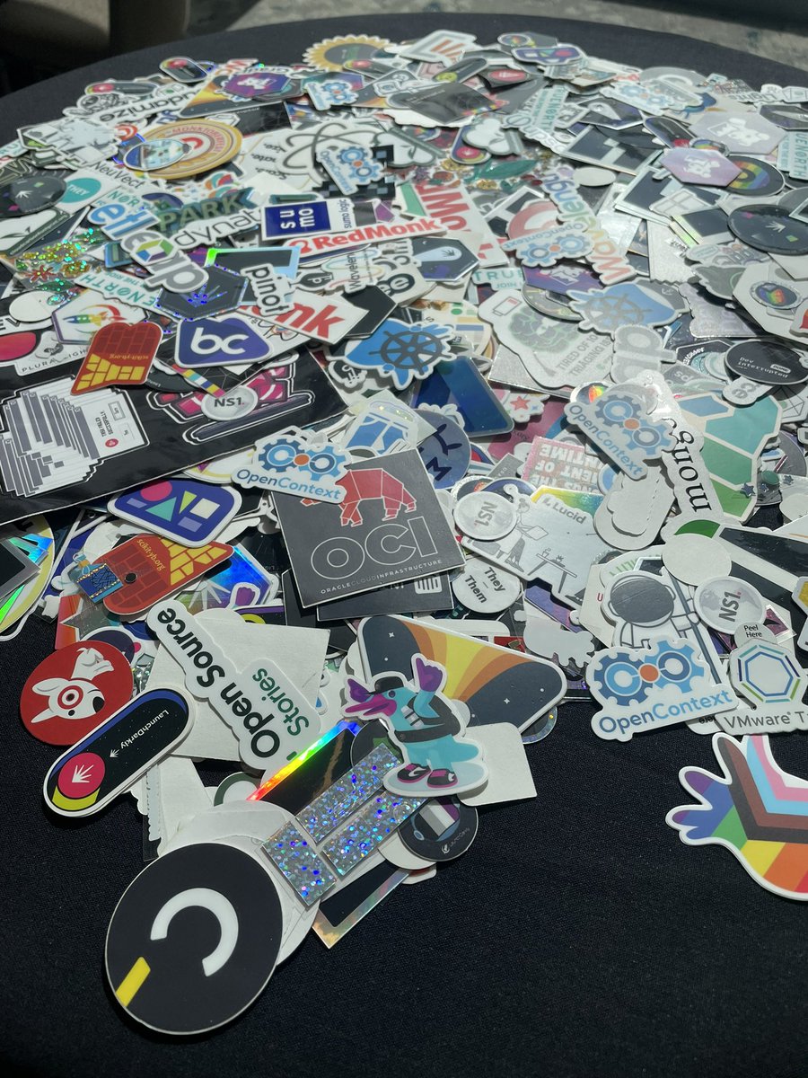 STICKER TABLE TIME #SREcon