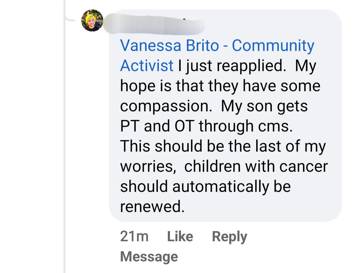 VanessaBritoMia's tweet image. Florida - where it's easier to get a gun than #medicaid coverage for a child w/ Leukemia. Due to the unwinding, Landon's #medicaidcoverage ends in April. He has months of treatment left but his parents fall in the #coveragegap. 1/