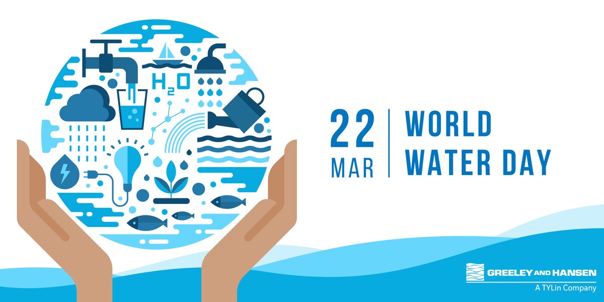 This year’s #WorldWaterDay theme, “Be the Change” calls us to action <a href="/Greeley_Hansen/">Greeley and Hansen | A TYLin Company</a>  to do our part to advocate and raise awareness to the 2.2 billion people living without equitable access to safe water and sanitation services.
