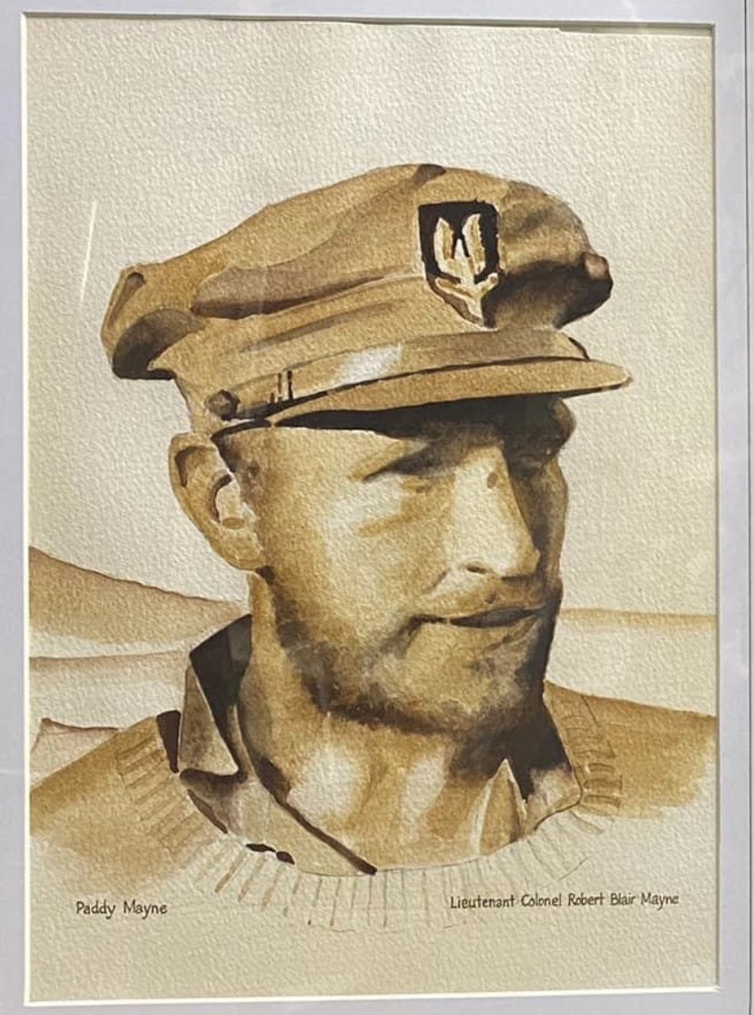 blair_mayne's tweet photo. A new watercolour of Blair and also of his comrade Jock Lewes by Andy Russell, recently shared on Facebook #BlairMayne
#PaddyMayne
#SAS #WW2
#WhoDaresWins #SpecialAirService #HeWhoDared https://t.co/NC6qZYG16W