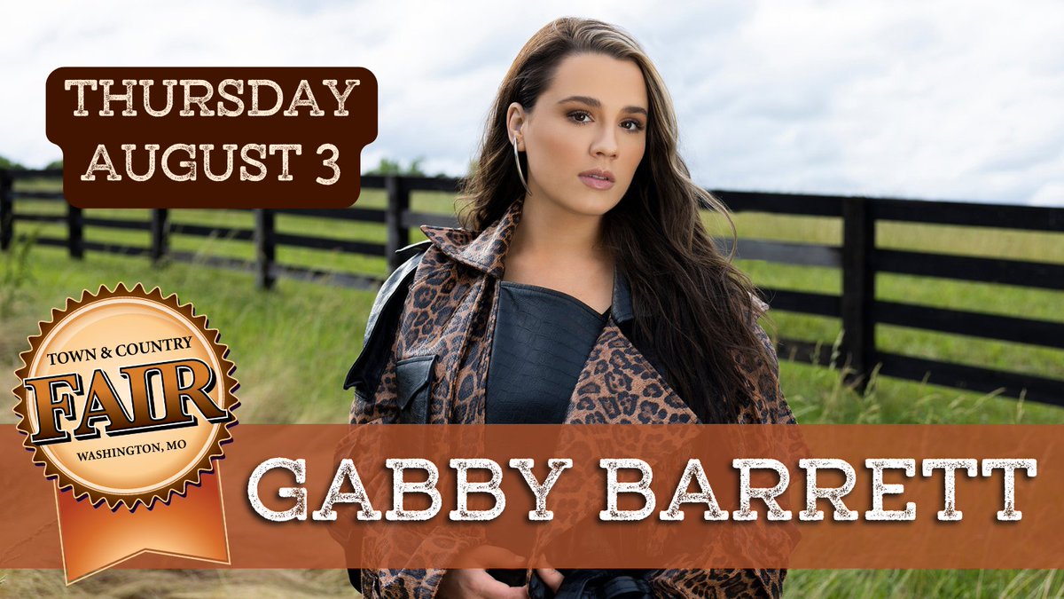We've got one of the good ones coming to WashMO this August!  See Gabby Barrett on Thursday, August 3!