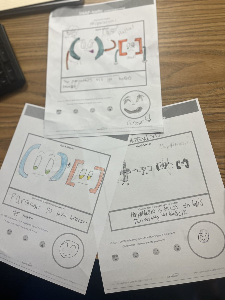 EducatorSpence's tweet image. @KISDMathSquad’s #MathKISDMonthlyChallenge anyone?! We had so much fun using @lead4ward’s Snaptastic strategy yesterday! Students really enjoyed the creativity take on communicating their learning! #NRESGrows