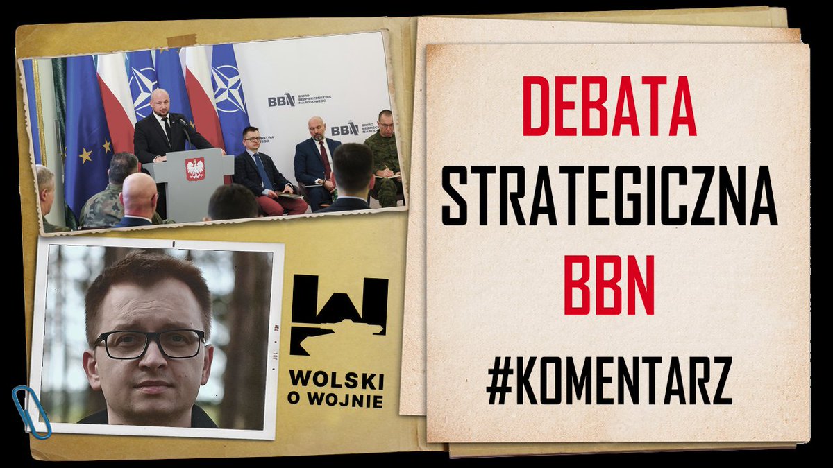 1) Debata strategiczna BBNu #KOMENTARZ 2) Wnioski z agresji Rosji na Ukrainę #ANALIZA Zapraszam! youtu.be/QQzt19x29wo ps. proszę o przesyłanie dalej! #Polska #WojskoPolskie