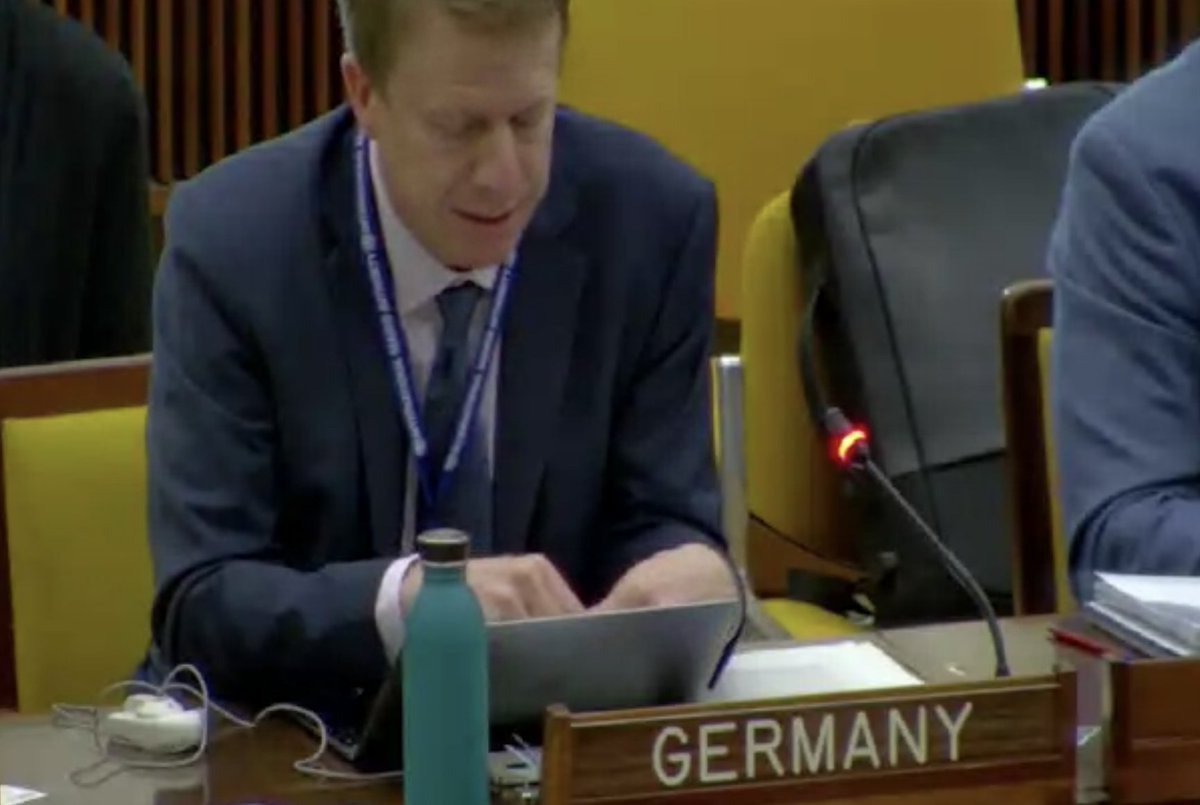 As negotiations get underway @ISBAHQ today, Germany🇩🇪 echo interventions from @DeepStewardship the DSCC and others, stating that 'On restoration and rehabilitation, the German delegation reiterated that neither terms are scientifically possible.' #ISA28 #DefendTheDeep