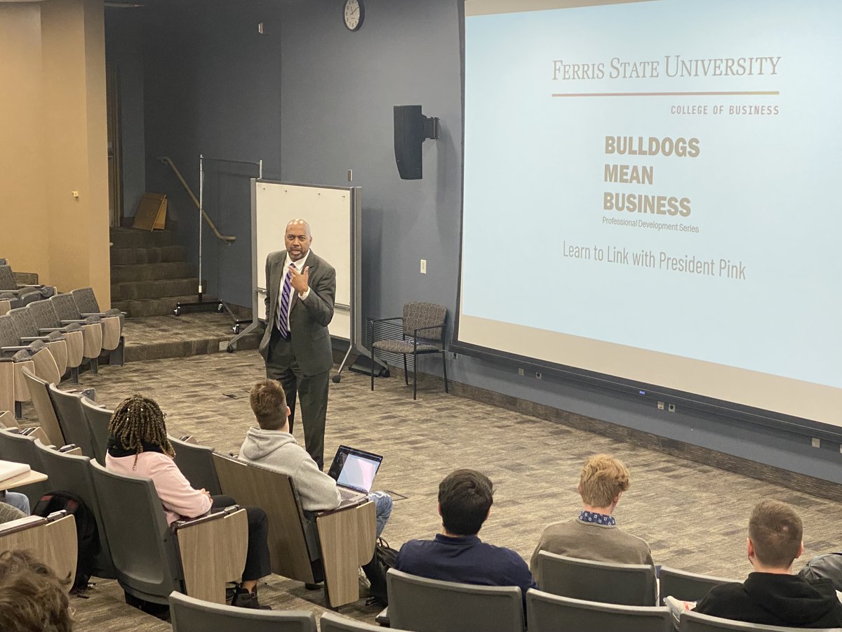 Ferris State University College of Business tweet media