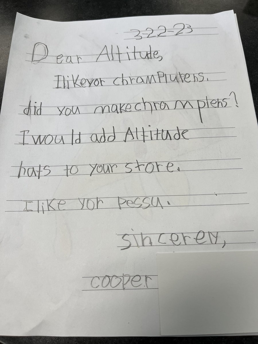 Dear <a href="/AltitudeTrampo1/">Altitude Trampoline</a>,