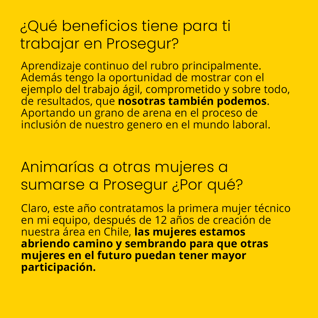 ProsegurGlobal's tweet photo. 🔎 Conoce la historia de Nathaly Arias, una Ingeniera Electrónica ⚡️ que abre camino a otras mujeres del sector desde que asumió el cargo de Jefe de Servicio técnico Cash Today de Prosegur.
#TalentoProsegur #OrgulloProsegurer https://t.co/2iC3eGa43R