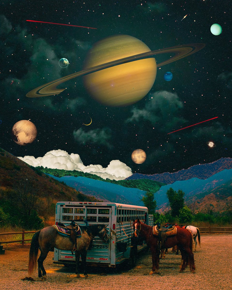 Through the window and over the ranch 🪐✨ gm everyone