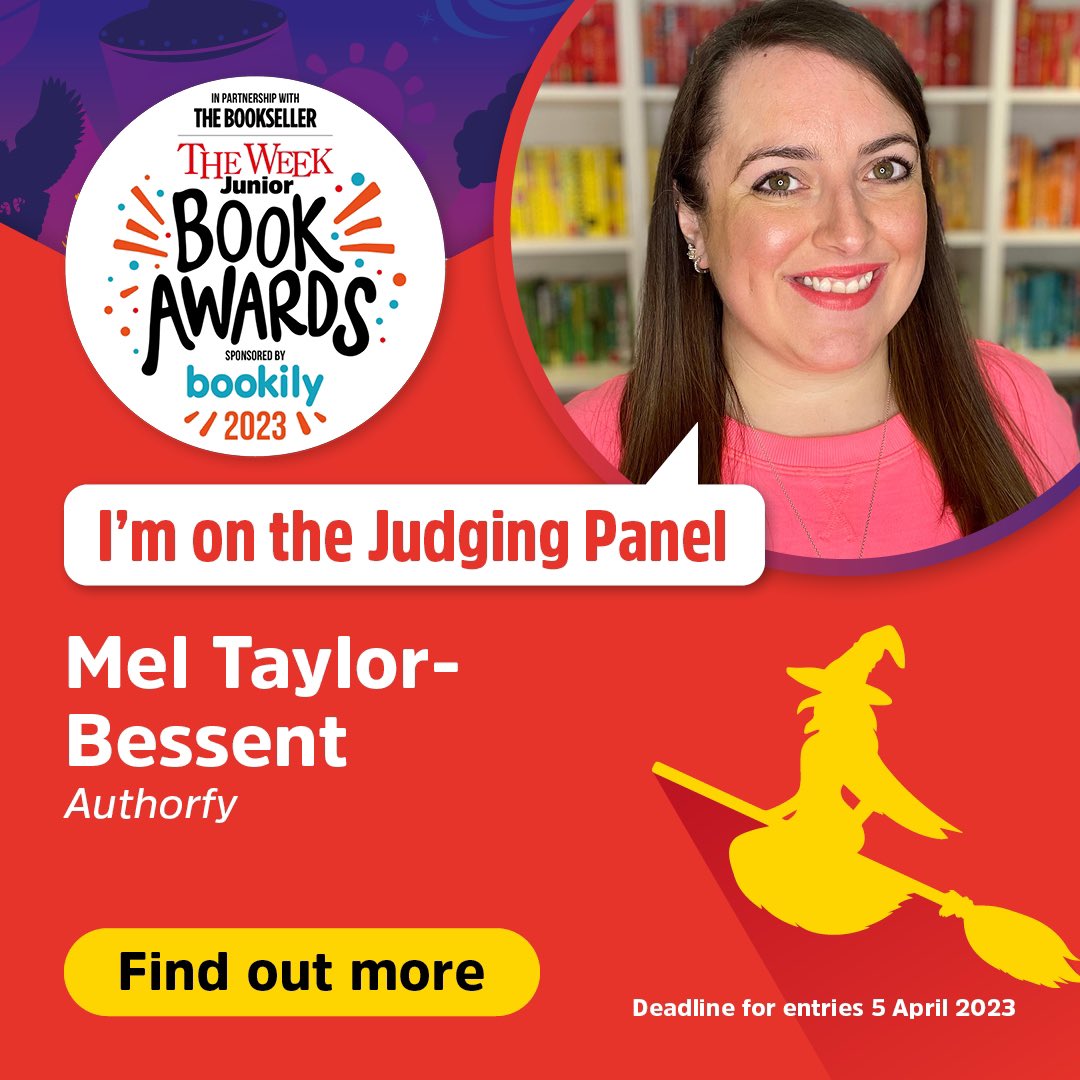 I am SO excited to be a judge for the inaugural #TWJBookAwards!!!! 🎉

More info: theweekjuniorbookawards.co.uk/2023/home?ref=… 📚📚📚