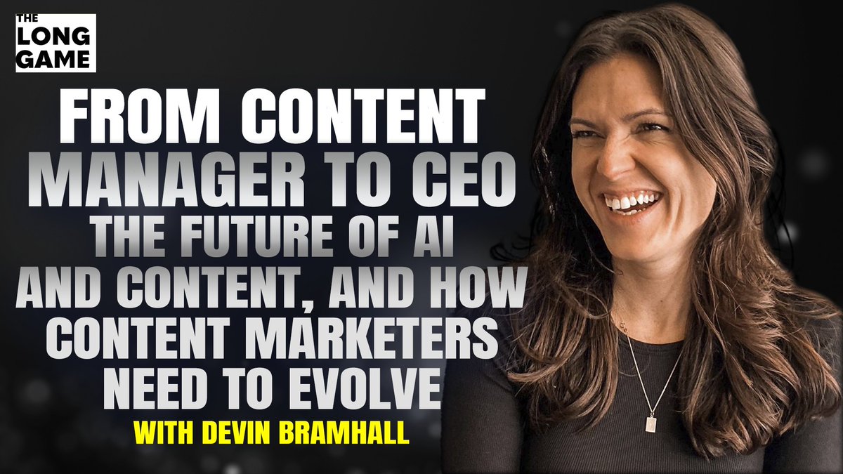 In this episode, <a href="/devinemily/">Devin Bramhall</a> shares her advice on how content marketers can upskill and rise through the ranks.

She also talks about why she left Animalz and how marketers should approach AI.

Check out the latest episode of the Long Game podcast.
beomniscient.com/blog/devin-bra…