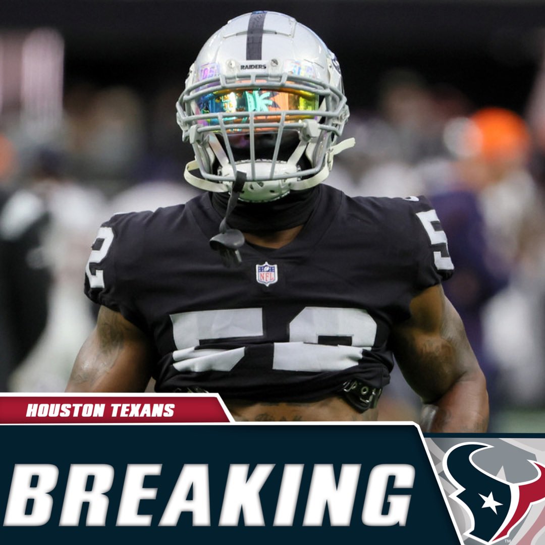 Nick Schwager on Twitter "The Texans are signing Pro Bowl LB Denzel Perryman to a oneyear