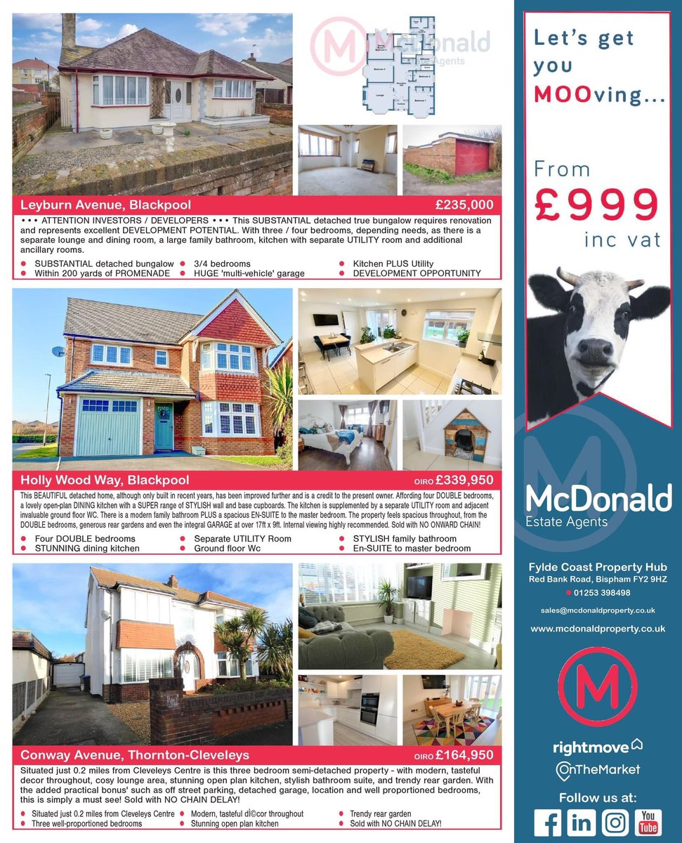 The Property Scene on Twitter "McDonald Estate Agents had the most