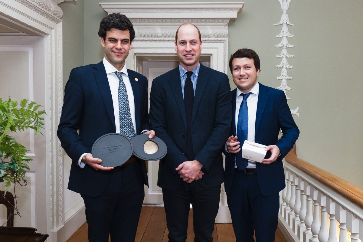 Scaling renewable solutions is crucial to eliminating single-use plastic. Fortunately, Prince William and <a href="/EarthshotPrize/">The Earthshot Prize</a> are supporting us in this effort. 🌊🌿

Our co-founders and co-CEOs attended <a href="/EarthshotPrize/">The Earthshot Prize</a> Trustees meeting as Winners of this year’s Earthshot Prize!🎉
