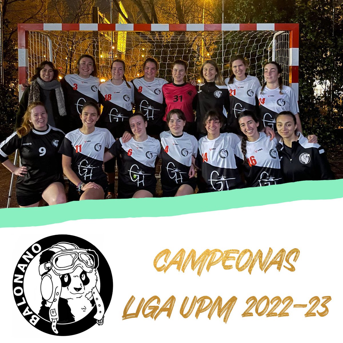 Después de un partido con muchas lesiones y emociones y alguna que otra lesión y goles y lesiones, ya es oficial: ¡Somos campeonas de la liga UPM!

🤝 Enhorabuena a Industriales por otro muy buen partido, el cuarto enfrentamiento de la temporada. 👀 Nos veremos el año que viene!