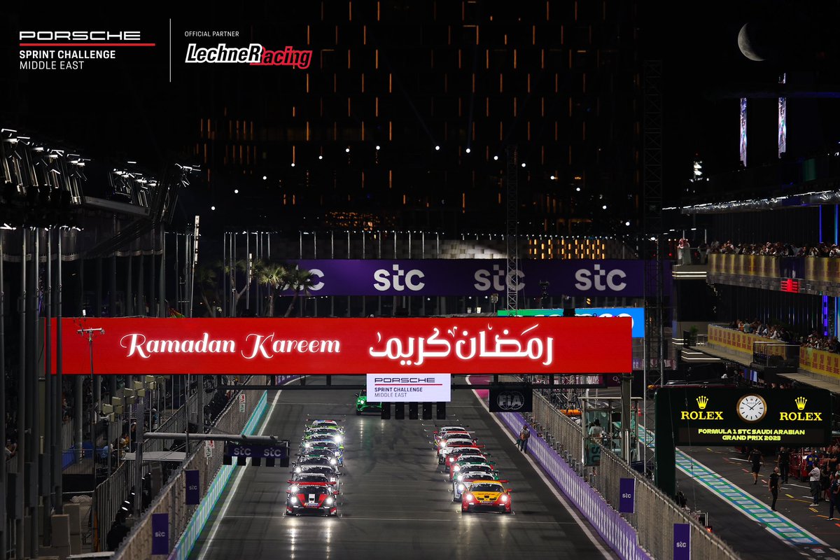 PorscheSprint's tweet photo. #PSCME - Wishing you and your loved ones a wonderful Ramadan. ๐
#RamadanMubarak
#LechnerRacing #Porsche #SprintChallengeME #8hBahrain #BahrainInternationalCircuit #YasMarinaCircuit #JeddahCornicheCircuit #DubaiAutodrome #BahrainGP #SaudiArabianGP #FIA #WEC #F1
๐ง๐ญ๐ง๐ญ๐ฆ๐ช๐ฆ๐ช๐ง๐ญ๐ธ๐ฆ https://t.co/pvBh66wsSS