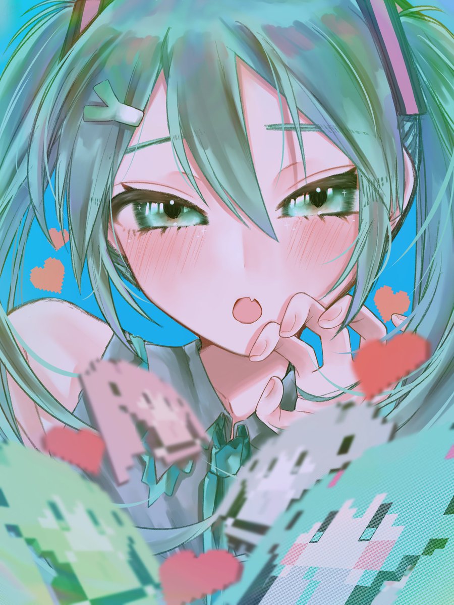 Sim_a3's tweet image. #初音ミク
どっちもかわいい