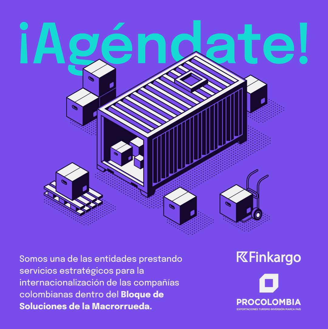 CAMCOLOMBOCHINA's tweet photo. Nuestro afiliado @finkargo le invita a participar esta semana en la Macrorrueda 95 de @PROCOLOMBIACO  en Barranquilla. 📈 Aproveche para conocer alternativas de financiamiento en comercio exterior que brindan. 💼

Agende un espacio: https://t.co/mtrZuieIj1 https://t.co/gcFzBCbBNQ