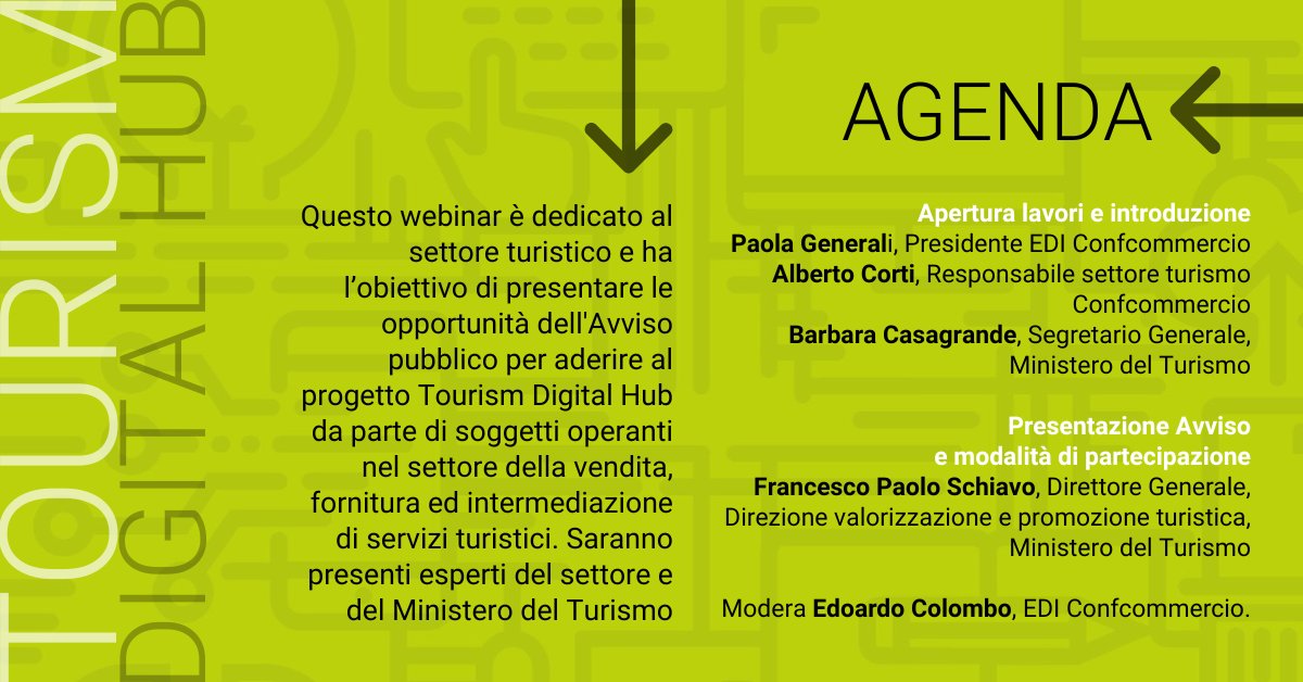 EDI Confcommercio tweet media