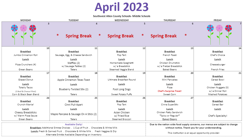 SACS Food Service tweet media