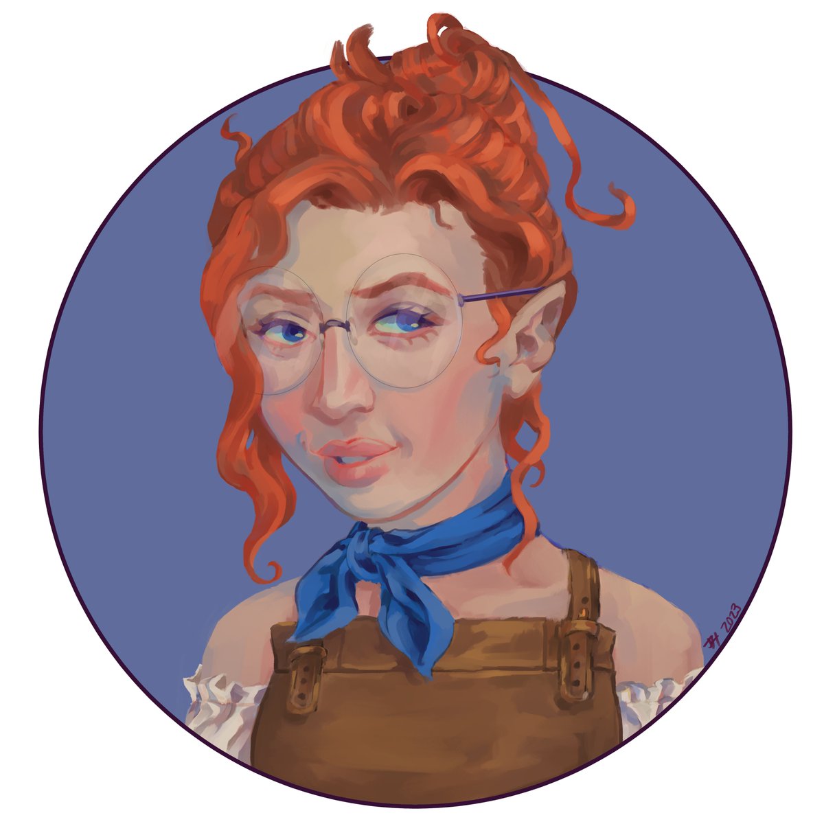 ytpmvz's tweet photo. art for @fallingwithsty of their storm sorcerer! What a lovely character, ty again! #ttrpg #dndart #DnD https://t.co/3WGf20faWq