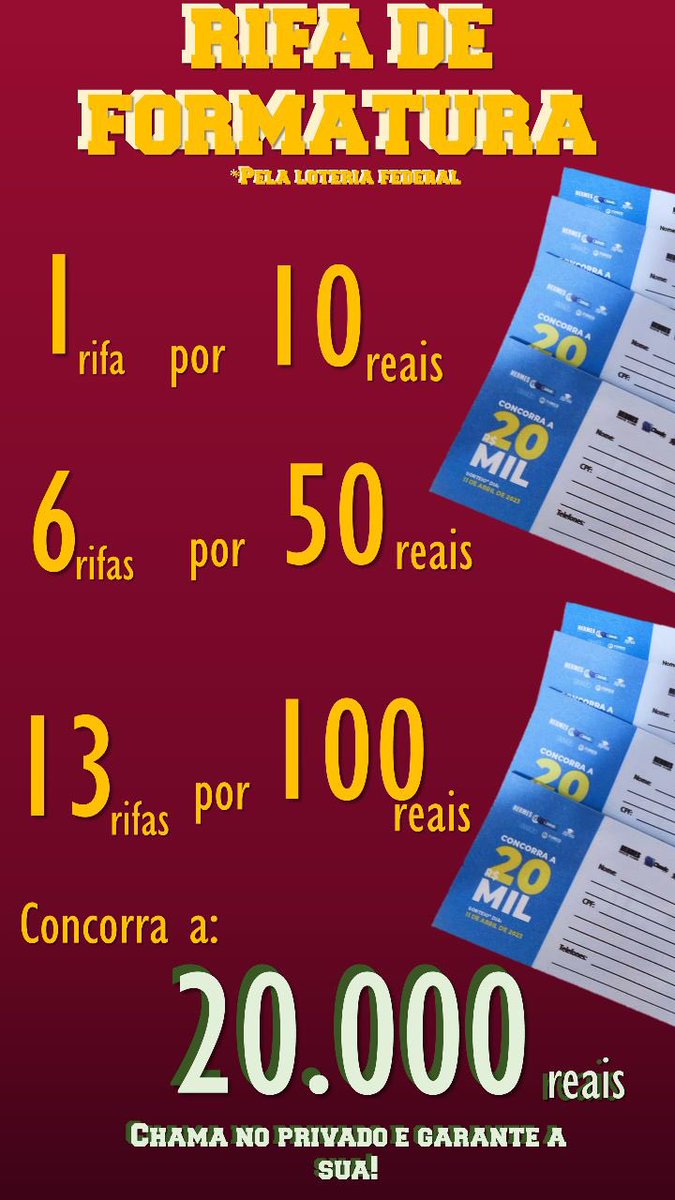 igor_medeirosss's tweet photo. Galera do Twitter, to vendendo uma rifa pra ajudar não custos da minha formatura. Quem puder ajudar compartilhando, curtindo ou até mesmo comprando.. 
tenho 150 bilhetes pra vender e to até fazendo promoção pra vê se consigo vender 🥺 https://t.co/dL1ROtAR9L