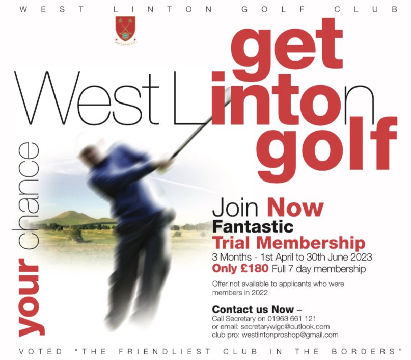 West Linton GC tweet media