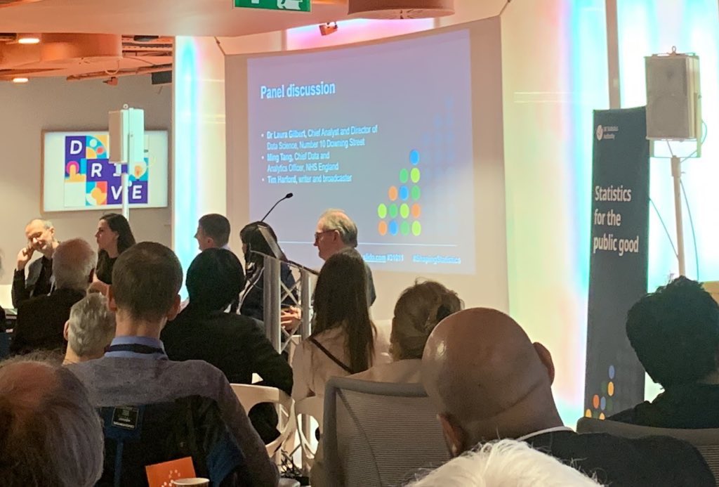 Fede_Botta's tweet photo. Fascinating discussion on the use of data in government - so many exciting things going on, and lots more to come in the future too! #ShapingStatistics https://t.co/1qsBpOShy3