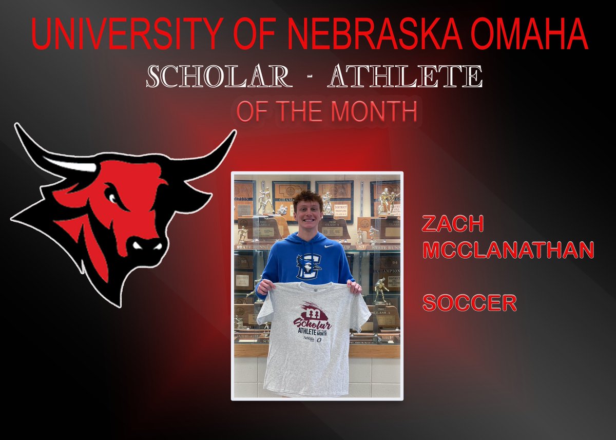 Patriot Shoutout to our UNO Scholar-Athletes of the Month! Morgan Wessel and Zach McClanathan are both outstanding student-athletes who perform at an elite level in the classroom &amp; in competition! 
<a href="/omavs/">Omaha Mavericks</a> #TPW  <a href="/UNOmaha/">University of Nebraska at Omaha</a> #MSFamily <a href="/MSPatriotTennis/">Millard South Tennis</a> <a href="/MillardSBSoc/">MILLARD SOUTH BSOC</a>