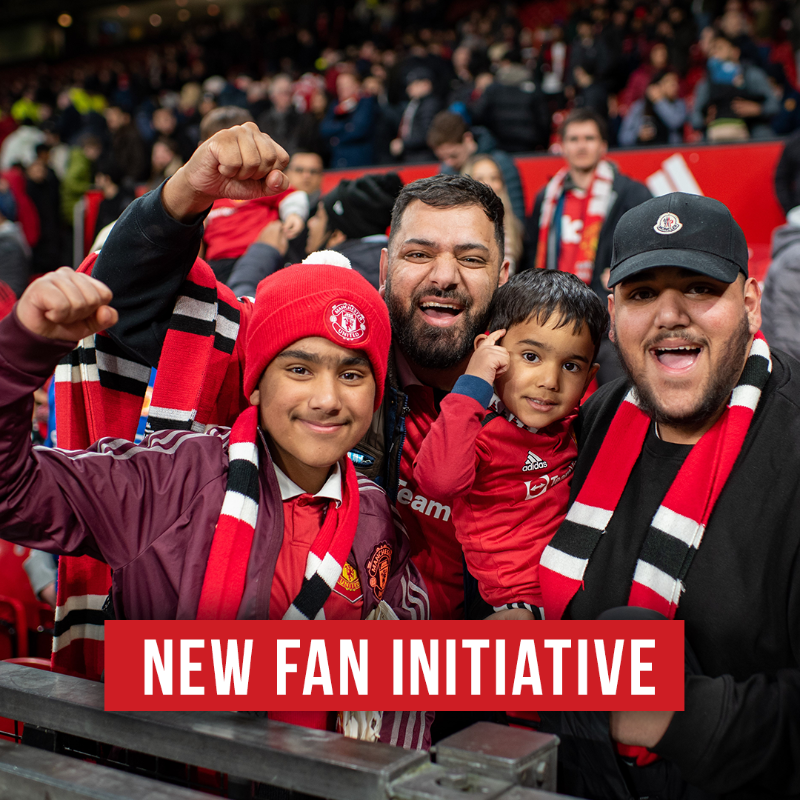 ManUtd's tweet photo. Putting our fans at the heart of what we do ❤️

#MUFC