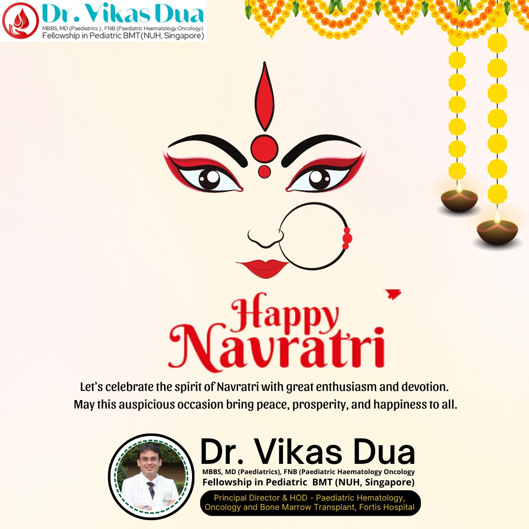 dr_vikasdua's tweet photo. Happy Navratri everyone! May the nine auspicious days bring happiness, prosperity, and success to your lives.
#HappyNavratri #Navratri #VictoryOfGoodOverEvil #BlessingsOfMaaDurga #SpreadLoveAndPositivity #FestiveSeason https://t.co/CWj4o1BwlQ